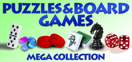 Puzzles and Board Games Mega Collection cover art