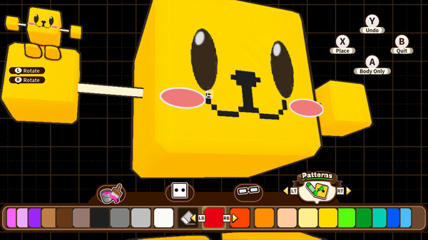 Скриншот из CubeCreatorX