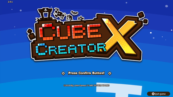 Скриншот из CubeCreatorX
