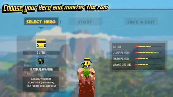 DASH: Danger Action Speed Heroes requirements