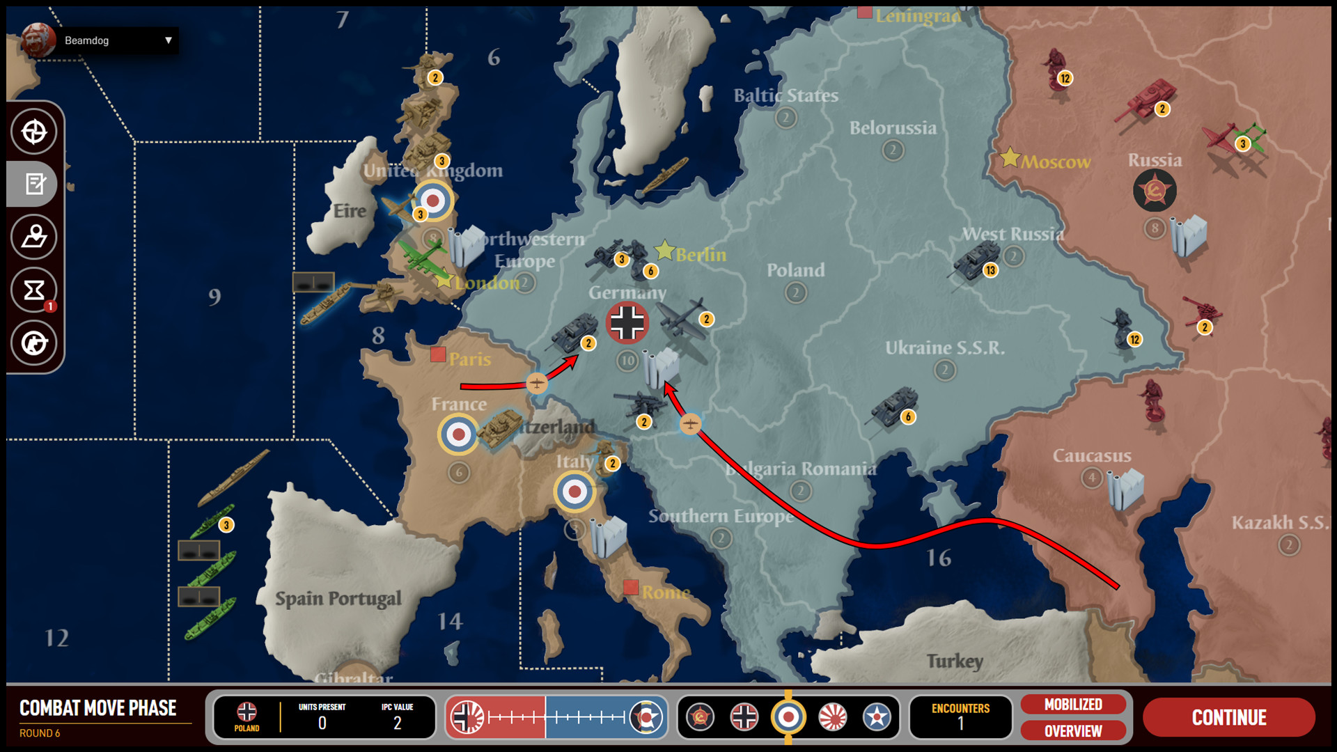 axis and allies computer game online