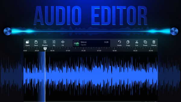 Музыка управление голосом. Audio Editor.