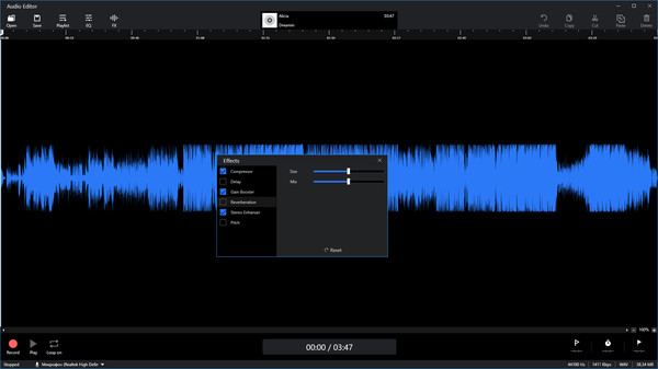 Audio Editor screenshot