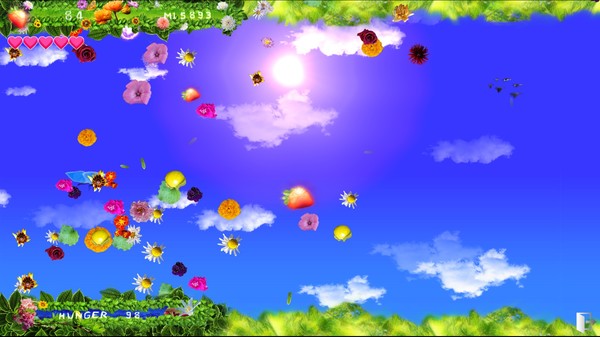Fly of butterfly game for Linux 1
