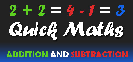 Quick Maths: addition and subtraction Cover Image