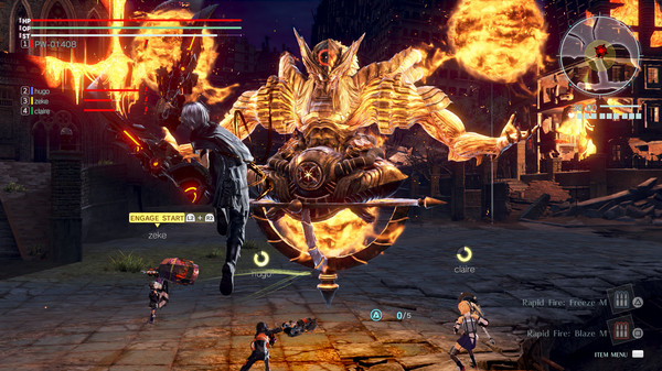 Скриншот из GOD EATER 3