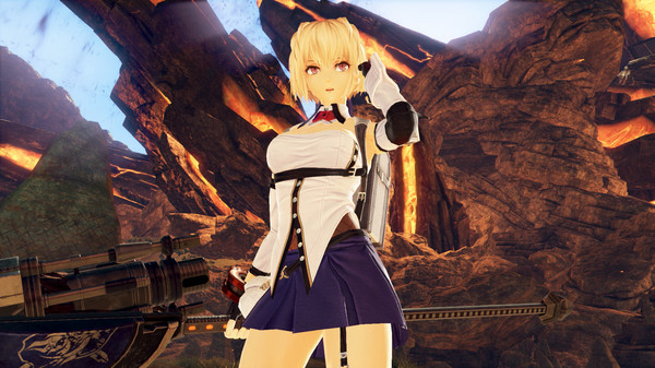 Скриншот из GOD EATER 3