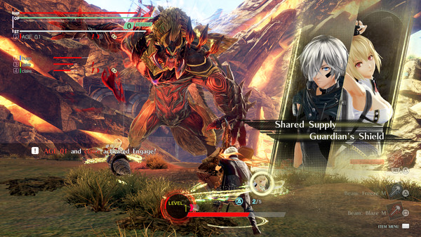 Скриншот из GOD EATER 3