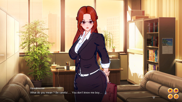 Waifu School game for Linux 1