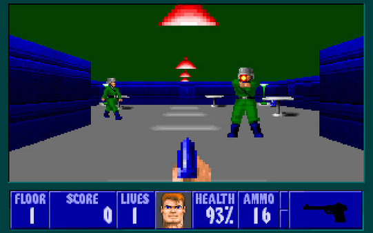 Скриншот из Wolfenstein 3D: Spear of Destiny