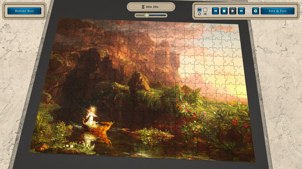 Скриншот из Masters of Puzzle - Childhood by Thomas Cole