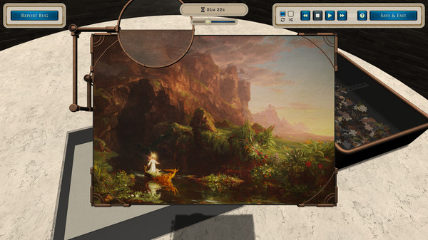 Скриншот из Masters of Puzzle - Childhood by Thomas Cole