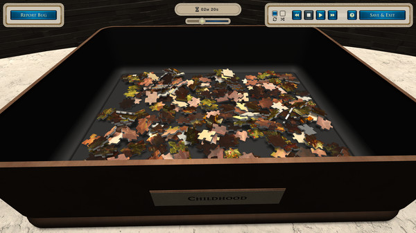 Скриншот из Masters of Puzzle - Childhood by Thomas Cole