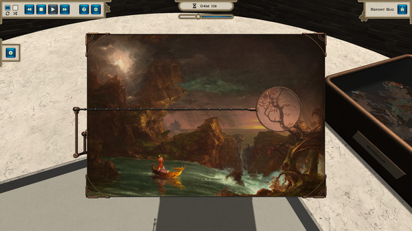 Скриншот из Masters of Puzzle - Manhood by Thomas Cole