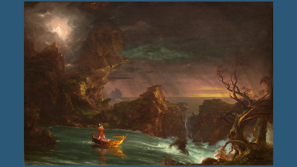 Скриншот из Masters of Puzzle - Manhood by Thomas Cole