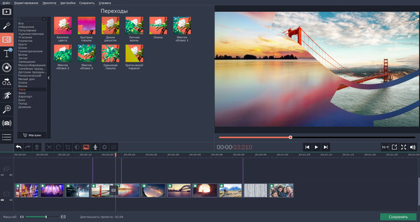 Скриншот из Movavi Video Editor Plus - Seasons Set