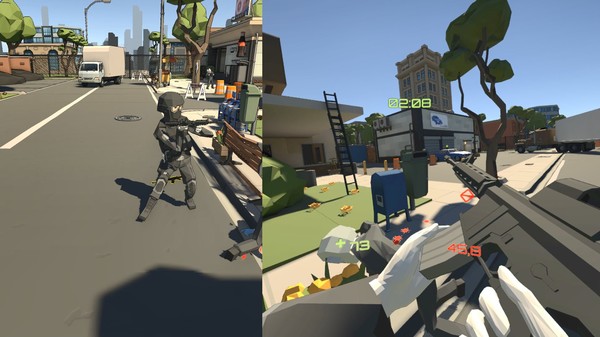 Headshot VR game for Linux 1
