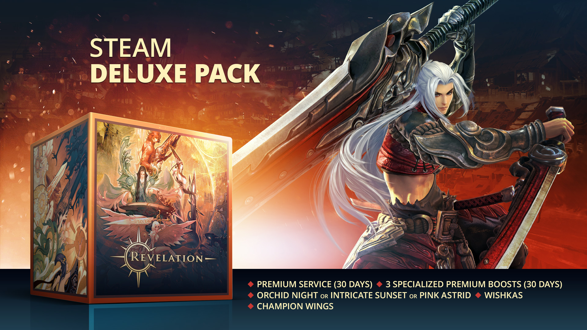 Steam Revelation Online Deluxe Pack