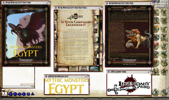 Скриншот из Fantasy Grounds - Mythic Monsters #34: Egypt (PFRPG)