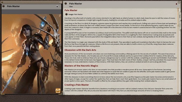 Скриншот из Fantasy Grounds - Harbinger's of Life & Death: Deathseer, Pale Master, and Vicar Class Pack (5E)