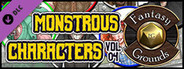 Fantasy Grounds - Monstrous Characters, Volume 4 (Token Pack)