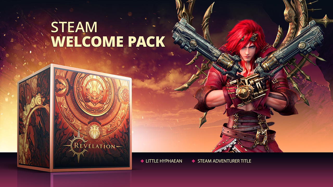 Steam Revelation Online Free Steam Welcome Pack
