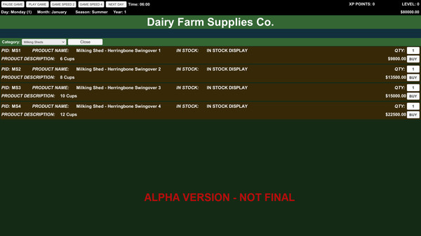 Dairy Farm Simulatorfor windows and Linux 1