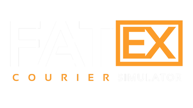 Fat[EX] Courier Simulator Logo