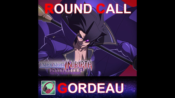 Скриншот из UNDER NIGHT IN-BIRTH ExeLate[st] - Round Call Voice Gordeau