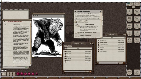 Скриншот из Fantasy Grounds - Monstrous Lair #1 Owlbear Nest (Any Ruleset)