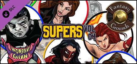 Fantasy Grounds - Supers, Volume 4 (Token Pack)