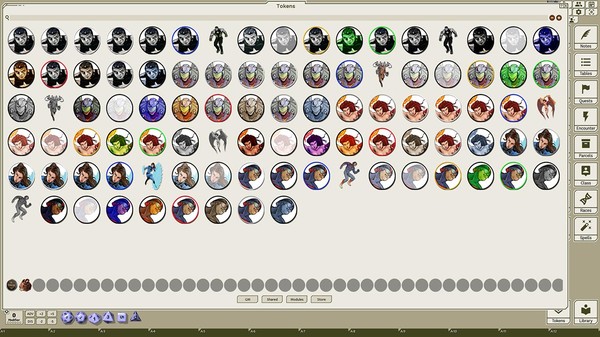 Скриншот из Fantasy Grounds - Supers, Volume 4 (Token Pack)