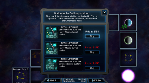 Скриншот из Voidship: The Long Journey