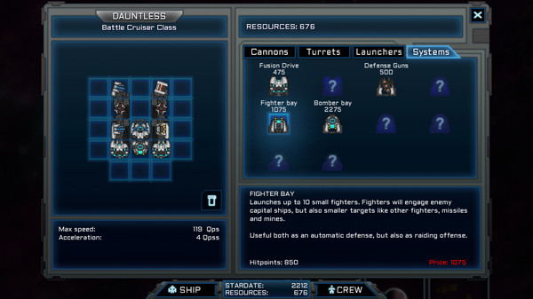 Скриншот из Voidship: The Long Journey