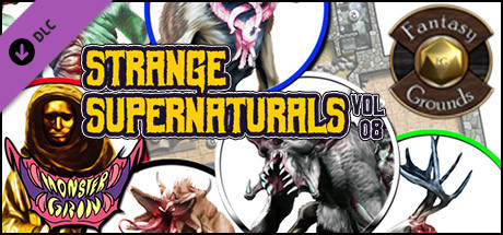 Fantasy Grounds - Strange Supernaturals, Volume 8 (Token Pack)