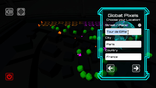 Globat Pixels game for Linux 1