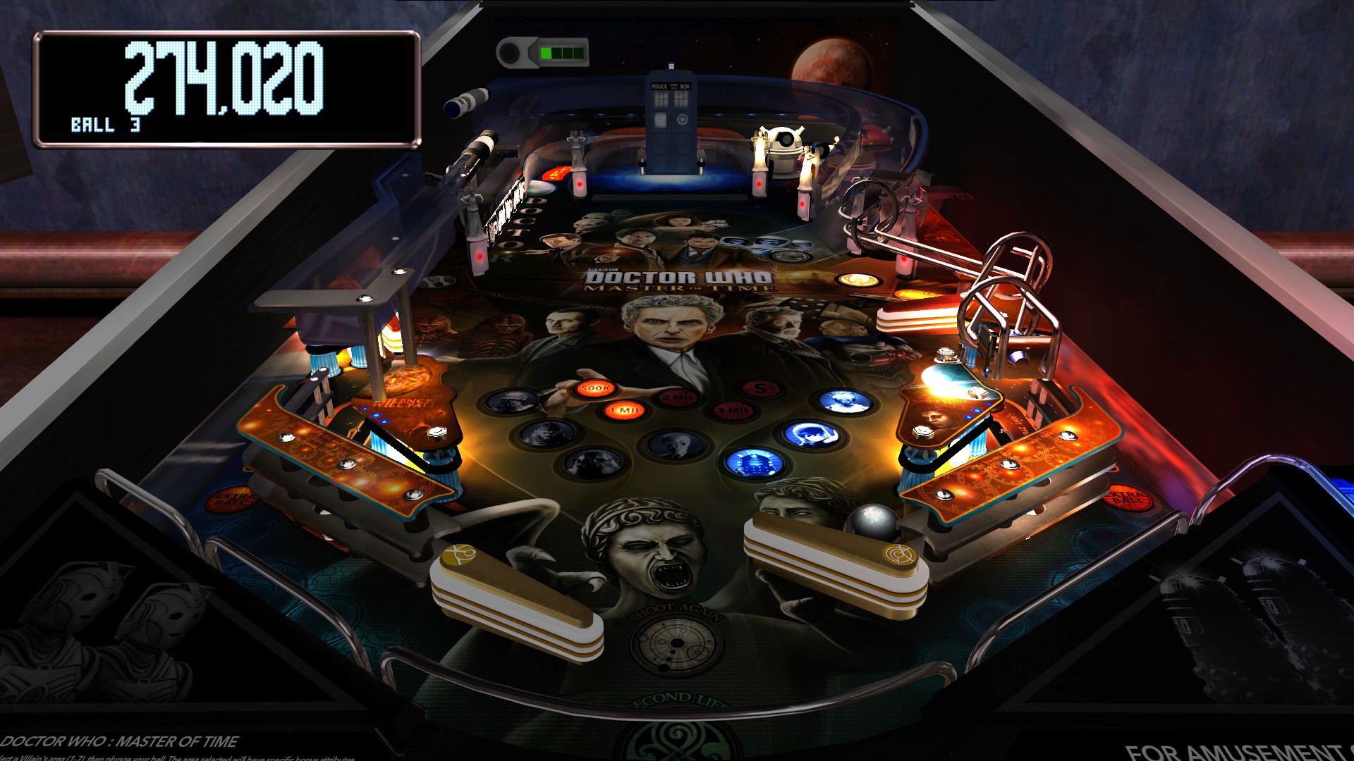 Pinball Arcade: Doctor Who Master of Time on Steam