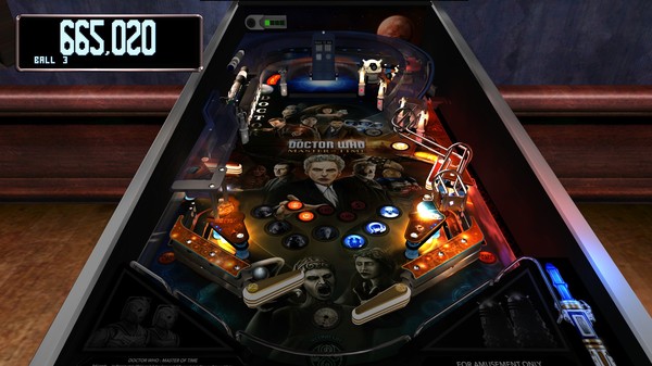 Скриншот из Pinball Arcade: Doctor Who Master of Time