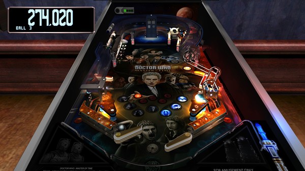 Скриншот из Pinball Arcade: Doctor Who Master of Time