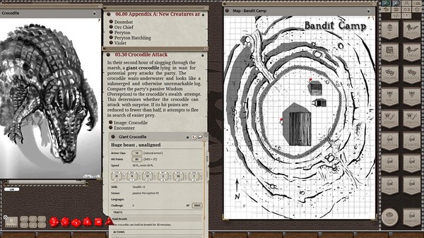 Скриншот из Fantasy Grounds - Quests of Doom 4: The Missing Pin (5E)