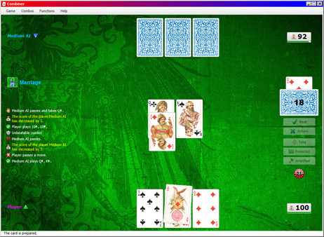 Combiner the Card Game game for Linux 1