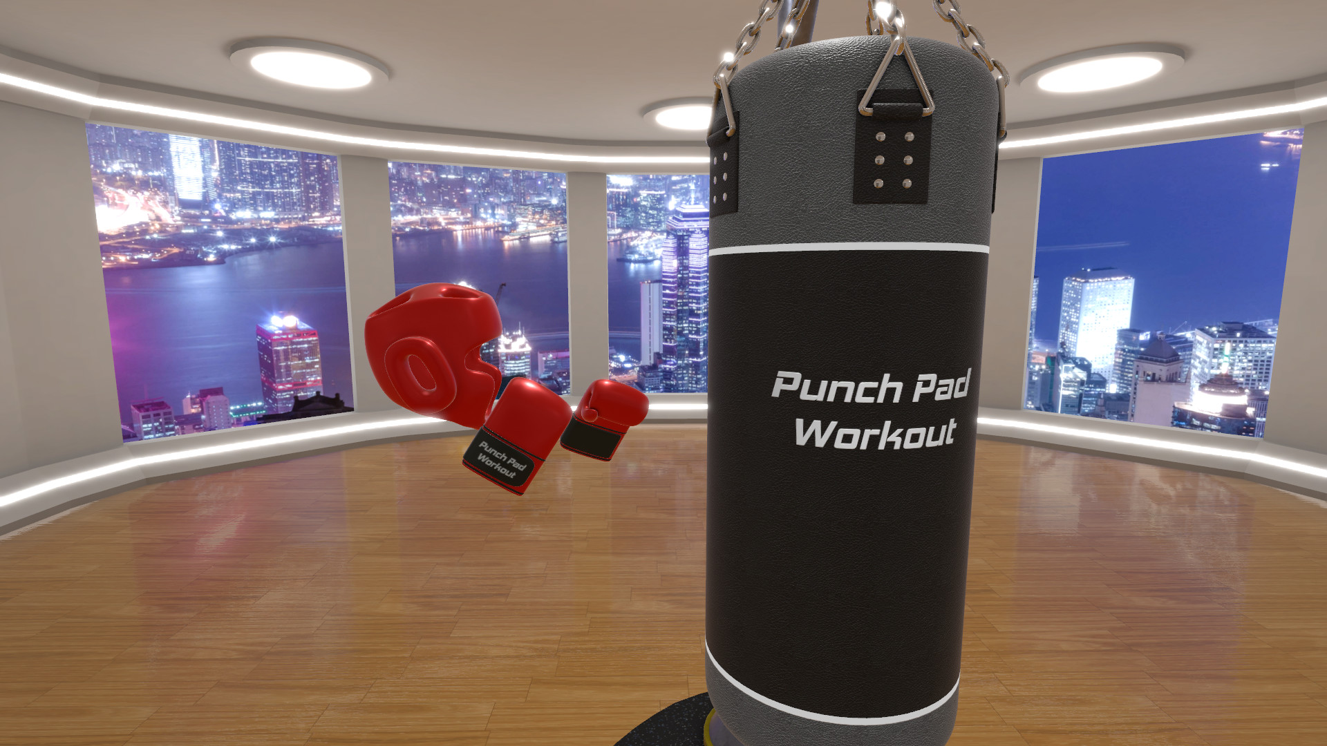 punch pad workout