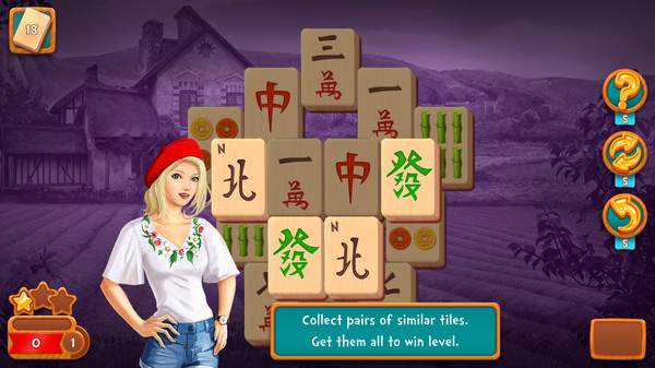 Скриншот из Travel Riddles: Mahjong