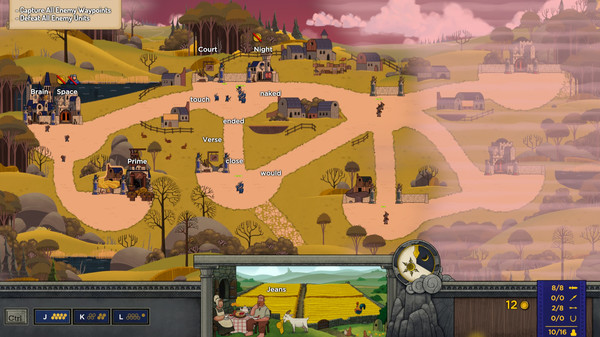 Touch Type Tale - Strategic Typing game for Linux 1