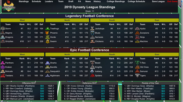 Desktop Dynasties: Pro Football game for windows Pc 1