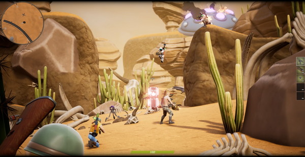 BULLETGROUNDS game for Linux 1