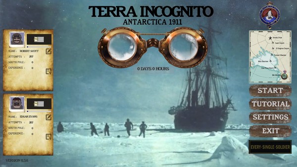 Terra Incognito - Antarctica 1911 game for Linux 1