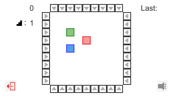 Скриншот из ChromaSquares