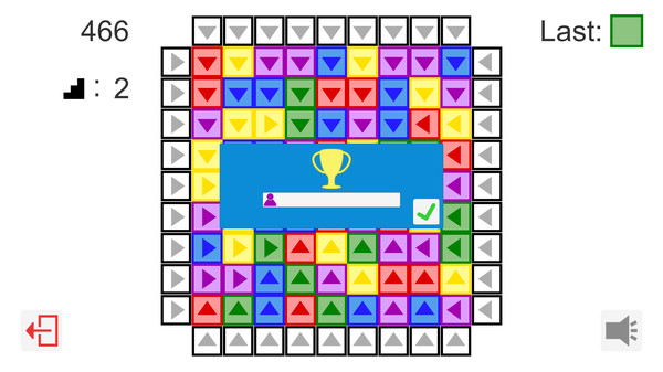 Скриншот из ChromaSquares