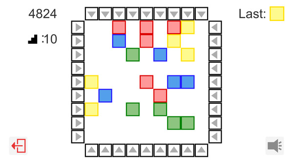 Скриншот из ChromaSquares